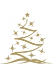 Stickers sapin de no�l