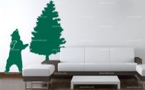 Stickers sapin forestier