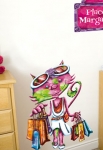 stickers cliente magasin