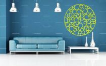 stickers sphere mur