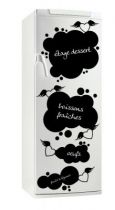 Sticker ardoise bulles