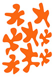 Stickers taches d\'encre