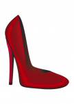 Stickers talons haut. Voici une chaussure que vous ne risquez plus de perdre