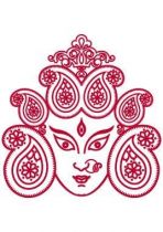 Stickers t�te de Bouddha.