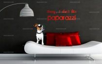 Stickers texte paparazzi