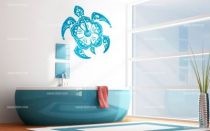 Stickers tortue fa�on maori