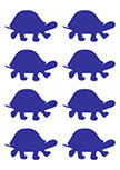 Stickers tortues