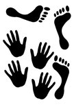 Stickers traces d\'homme