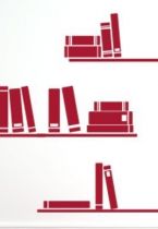 stickers livres sur etageres