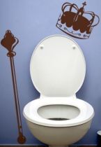 Stickers tr�ne royal