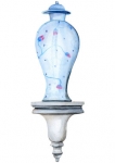 Stickers vase sur console