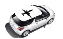 Stickers voiture avion