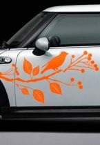 Stickers voiture branche