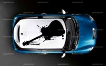 Stickers voiture guitare