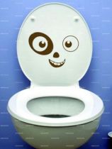 Stickers WC fant�me.