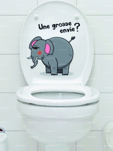 Stickers wc