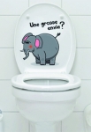 Stickers wc