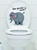 Stickers wc