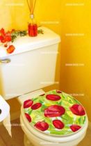 Stickers wc tulipes
